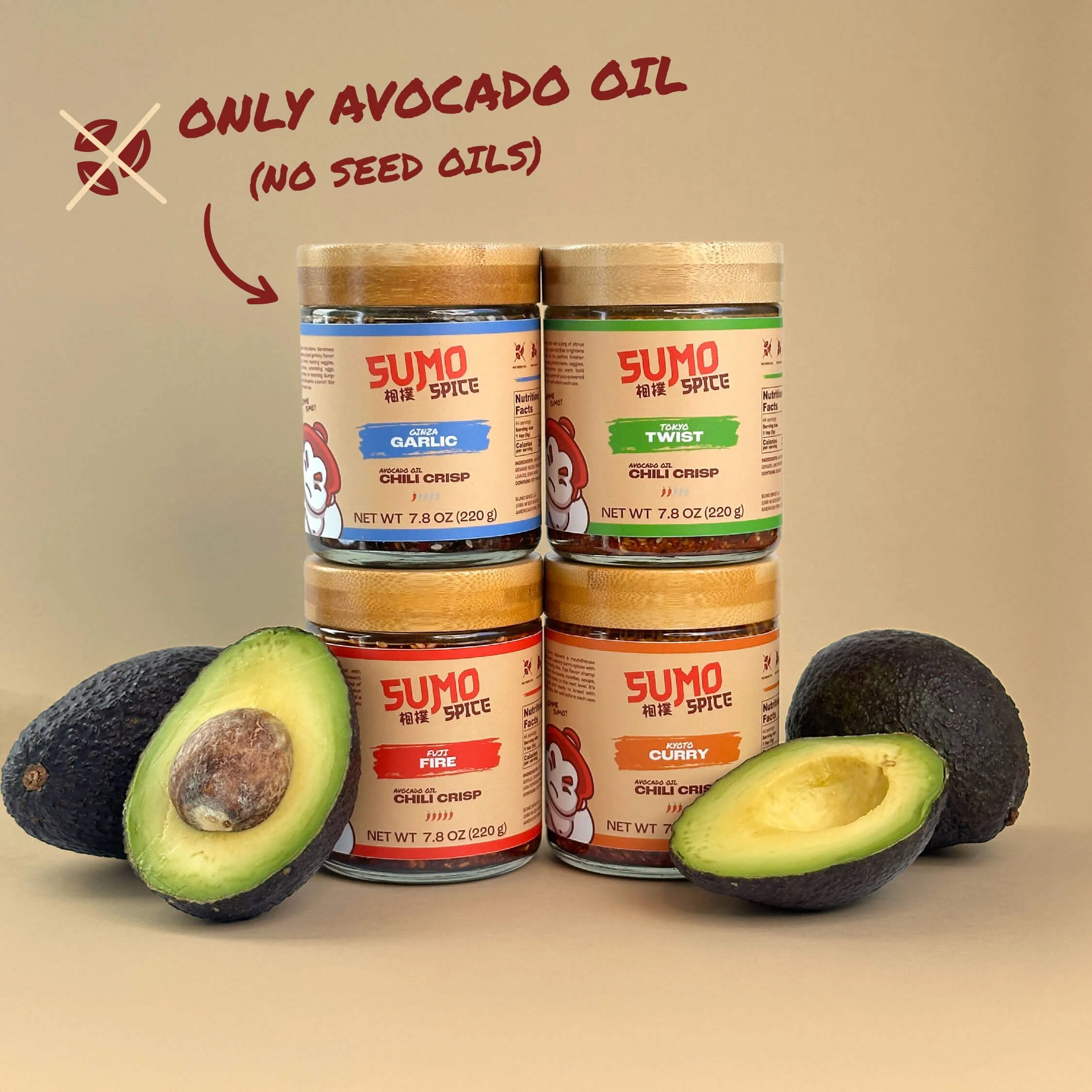 The Ultimate Variety Pack — Sumo Spice Chili Crisp | Avocado Oil